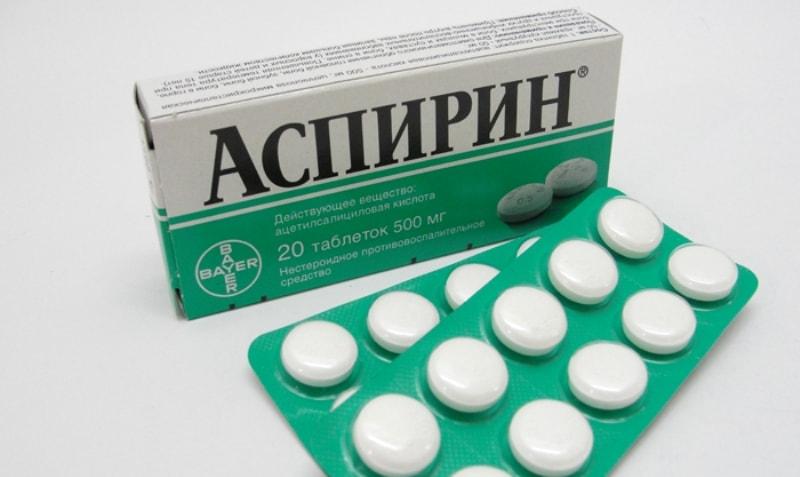 Аспирин в таблетках