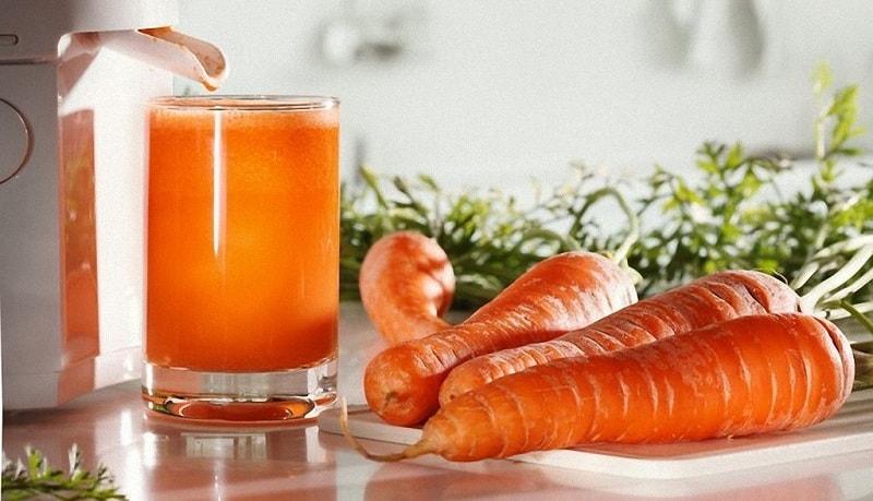 Сок моркови