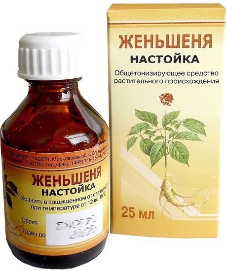 Женьшень Настойка женьшеня